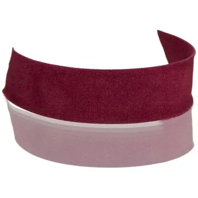 Gavebånd Premium Velour Burgundy (Bred)